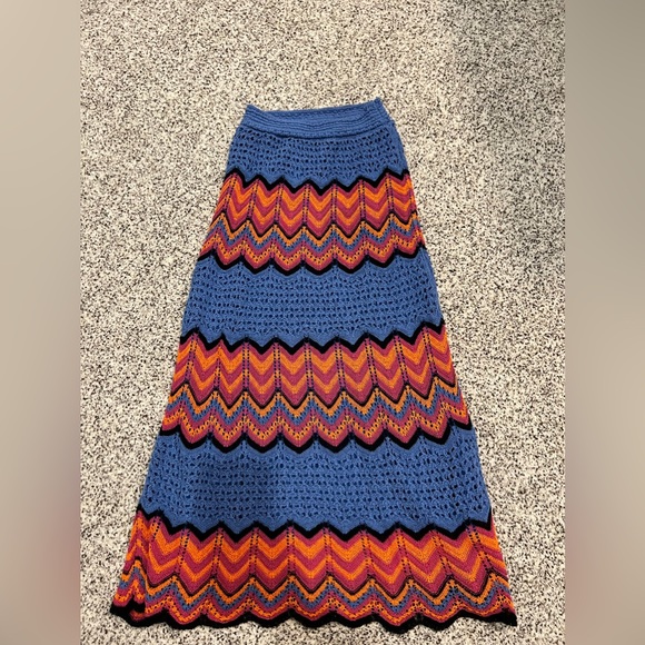 Zara Crocheted skirt special edition multicoloured - Picture 2 of 2